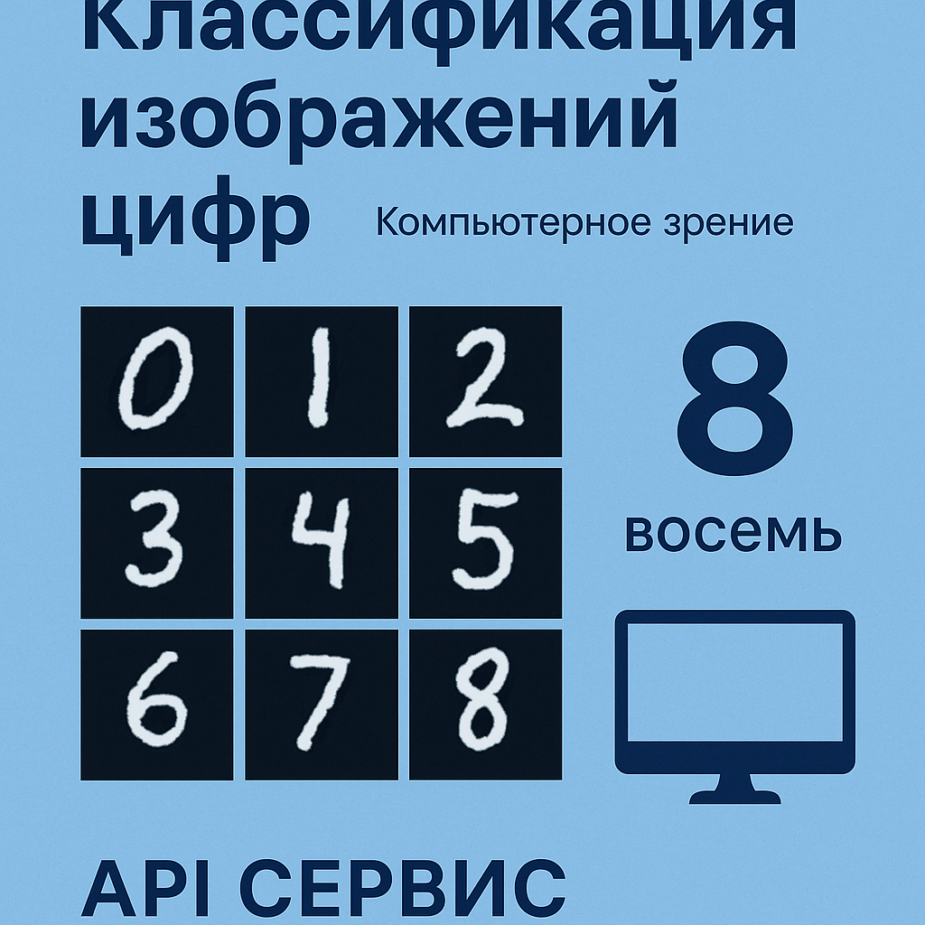 Классификация изображений цифр